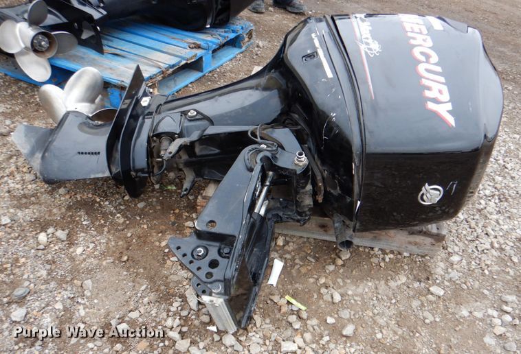 image for item HX9159 2008 Mercury Optimax outboard engine