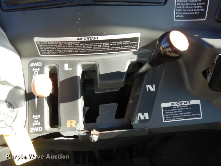 image for item IP9029 Kubota RTV 1100  utility vehicle