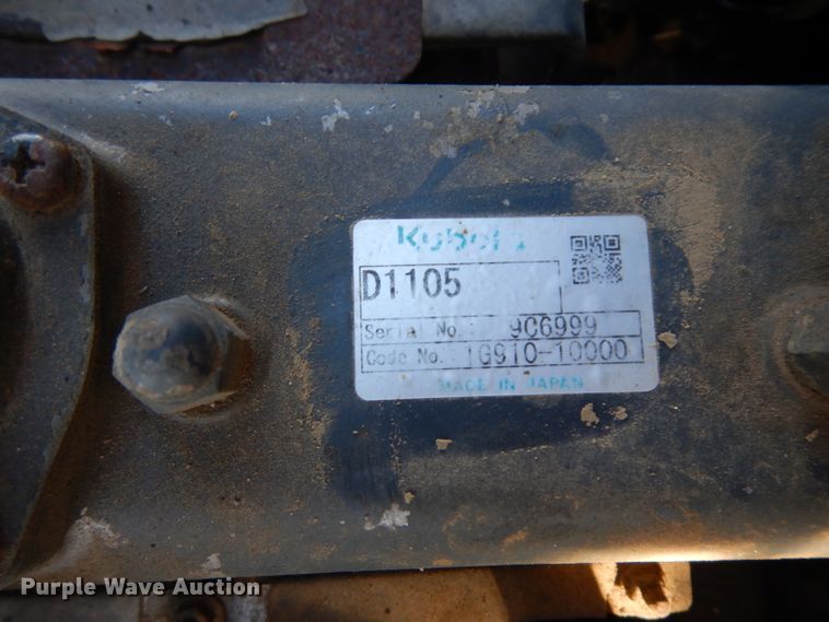 image for item IP9029 Kubota RTV 1100  utility vehicle