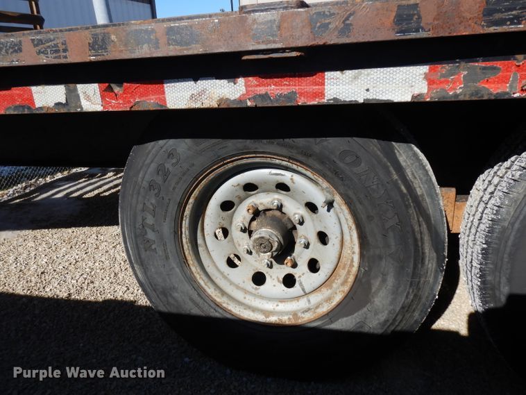 image for item IP9036 2013 Kaufman  equipment trailer