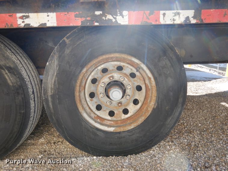 image for item IP9036 2013 Kaufman  equipment trailer