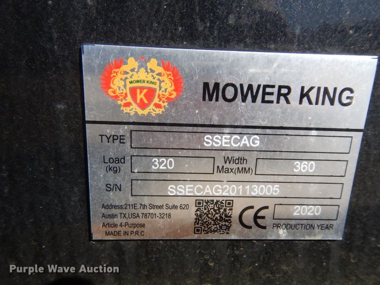 image for item IP9038 Mower King  post hole digger
