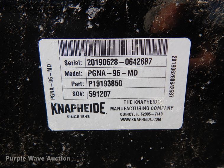 image for item IP9041 Knapheide PGNA-96-MD flatbed
