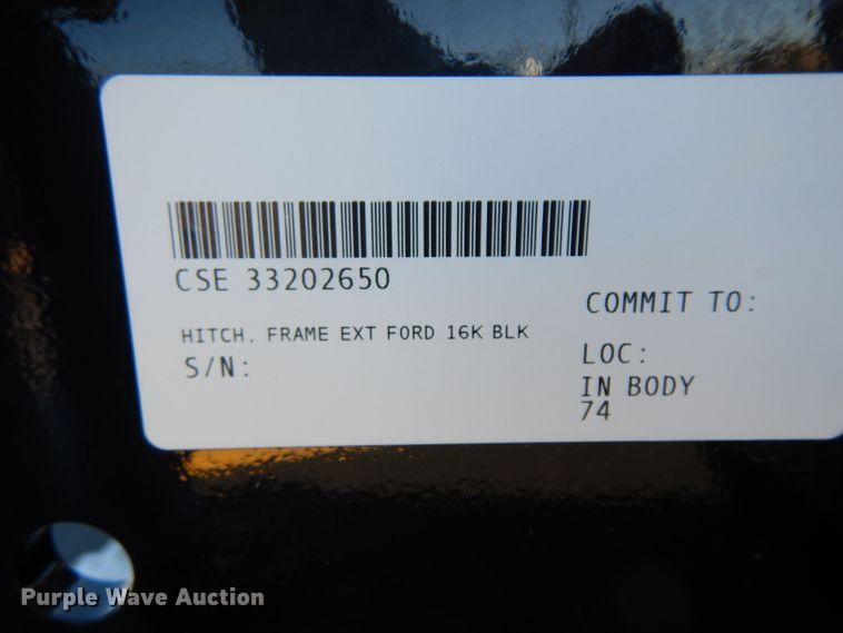 image for item IP9047 Frame mounted hitch