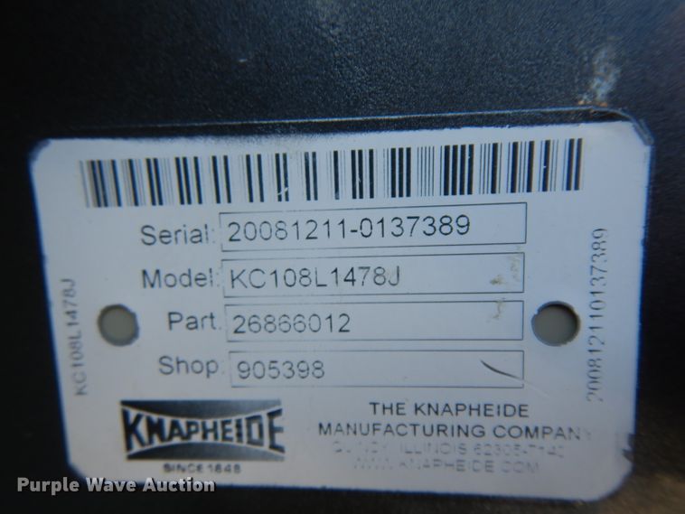 image for item IP9048 Knapheide KC108L1478J enclosed service body