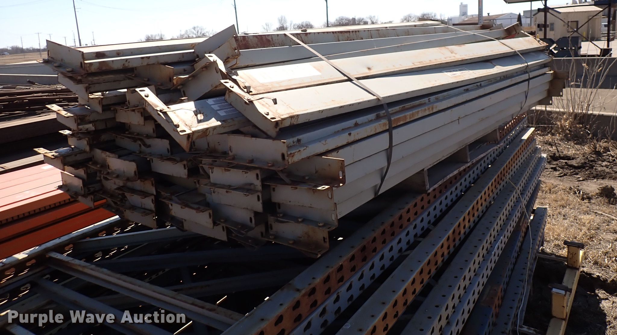 Pallet racking in Wichita, KS Item GR9554 sold Purple Wave