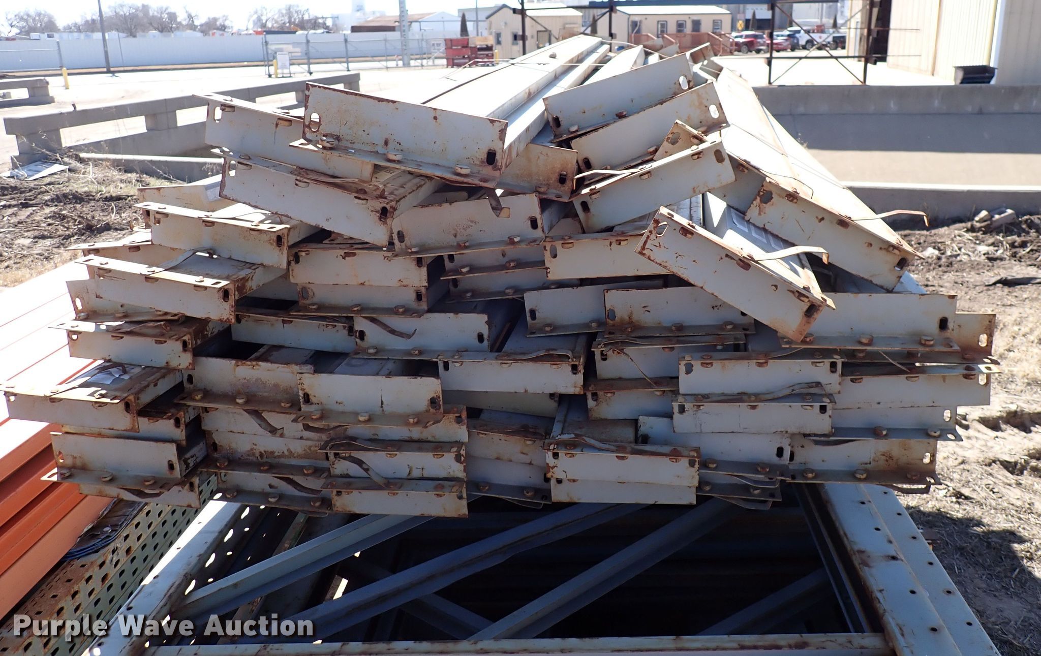 Pallet racking in Wichita, KS Item GR9554 sold Purple Wave