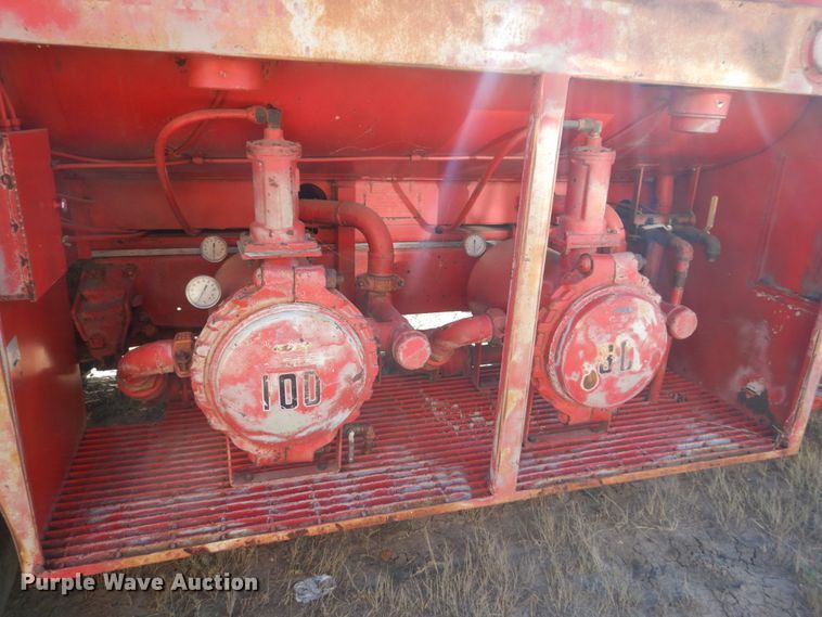 image for item DC8910 1962 Ford F702  fuel truck