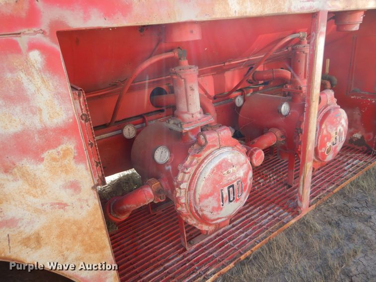 image for item DC8910 1962 Ford F702  fuel truck