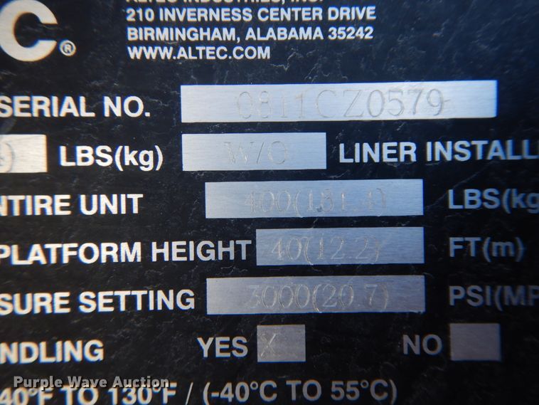 image for item DF6439 2011 Dodge Ram 5500HD  bucket truck