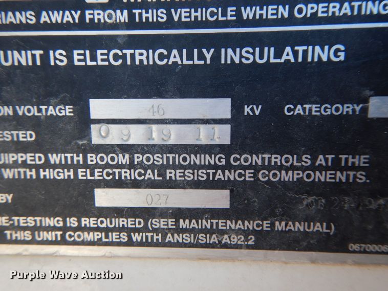 image for item DF6439 2011 Dodge Ram 5500HD  bucket truck