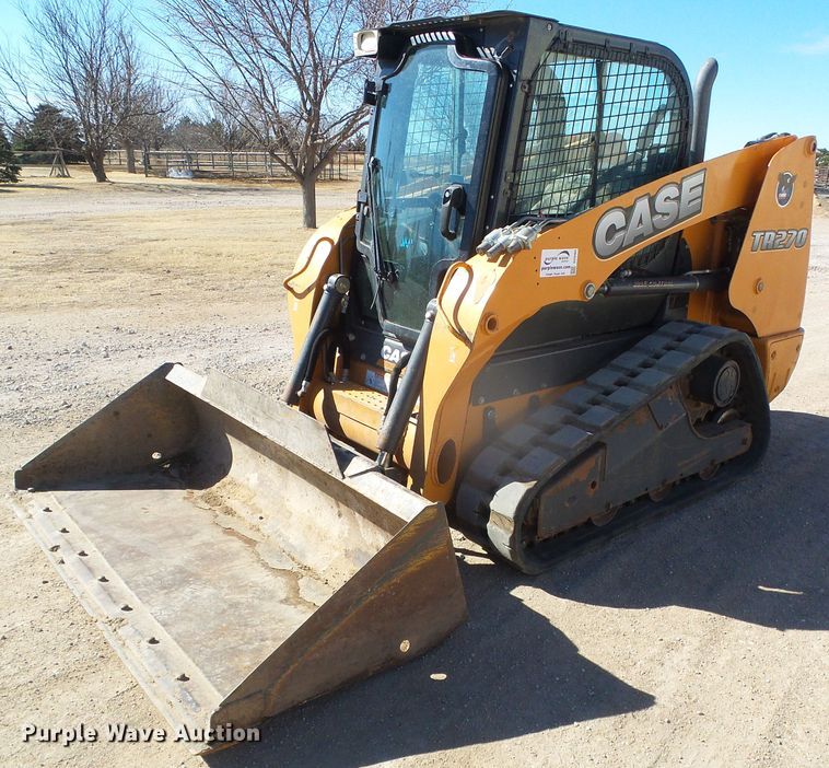 image for item DG8484 2014 Case TR270  tracked skid steer loader