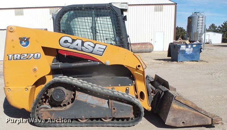 image for item DG8484 2014 Case TR270  tracked skid steer loader