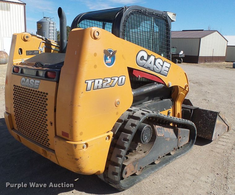 image for item DG8484 2014 Case TR270  tracked skid steer loader