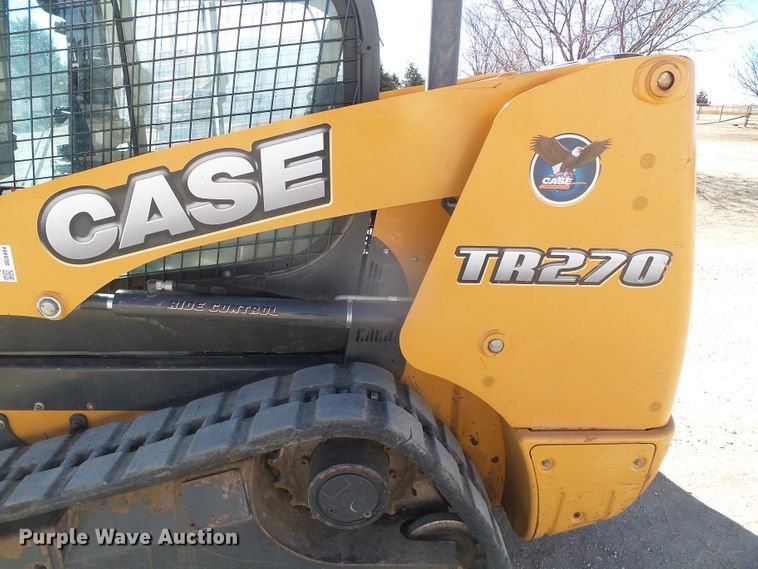 image for item DG8484 2014 Case TR270  tracked skid steer loader