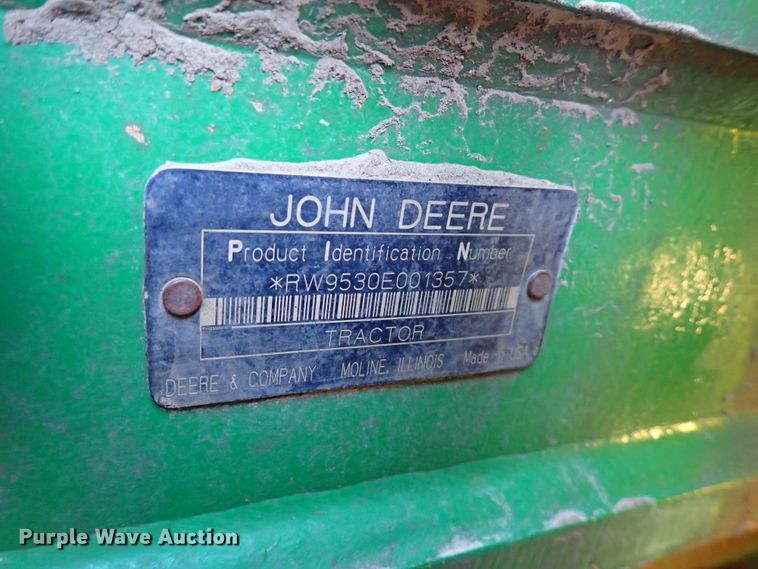image for item DJ0065 John Deere 9530 Scraper Special  4WD tractor