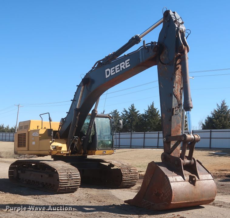 image for item DJ1825 2007 John Deere 450D LC  excavator