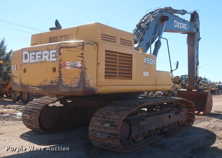 image for item DJ1825 2007 John Deere 450D LC  excavator