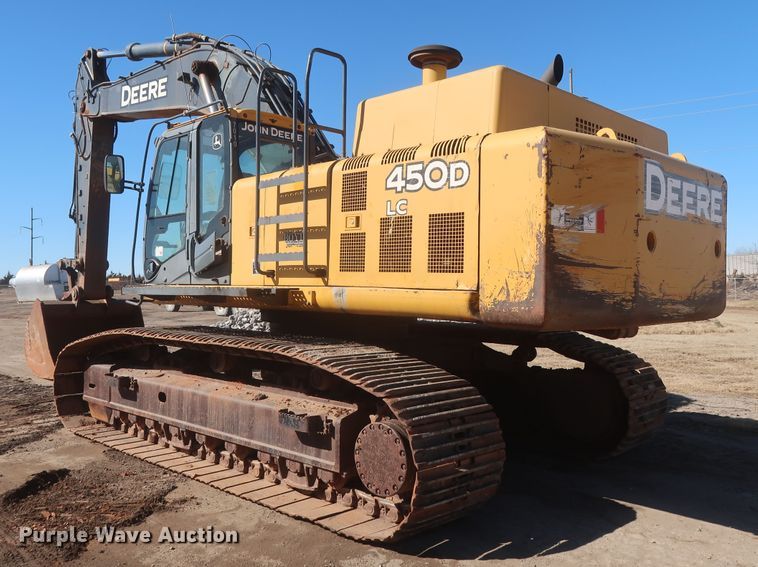 image for item DJ1825 2007 John Deere 450D LC  excavator