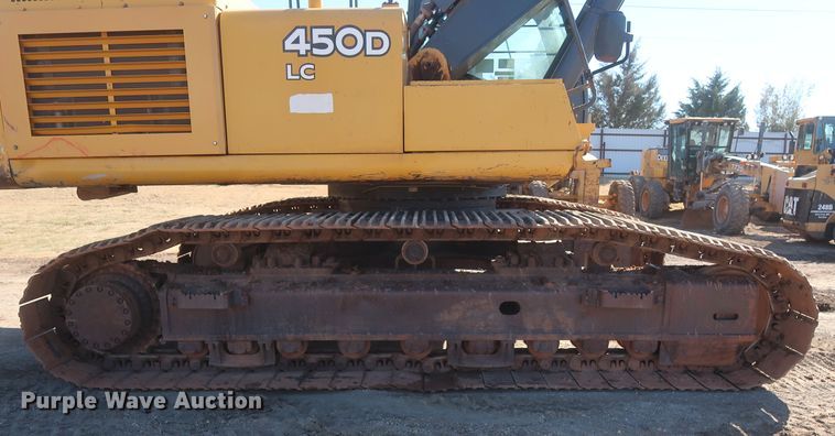 image for item DJ1825 2007 John Deere 450D LC  excavator