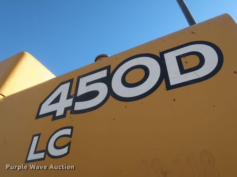 image for item DJ1825 2007 John Deere 450D LC  excavator