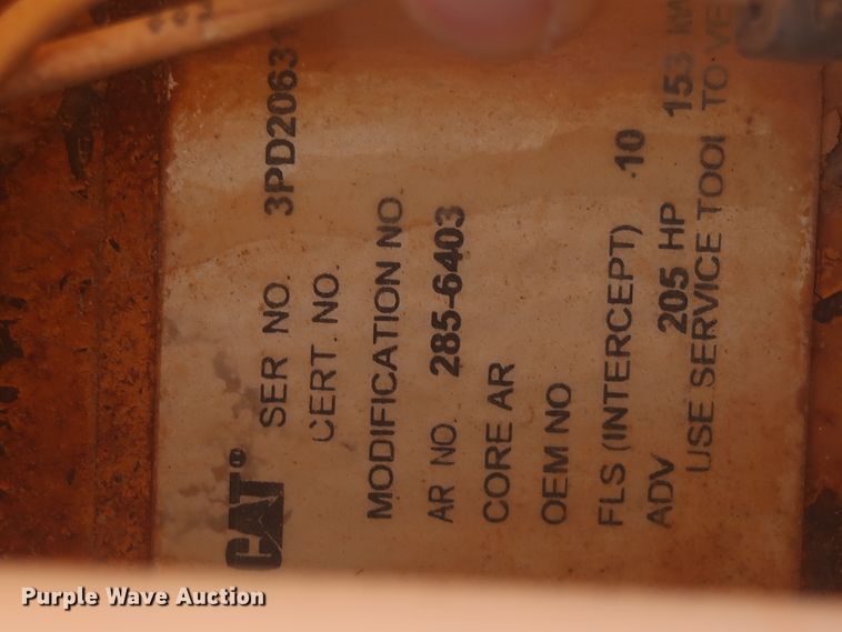 image for item DJ1826 2001 Caterpillar 140H  motor grader