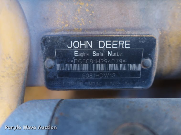 image for item DJ1827 2006 John Deere 772D  motor grader