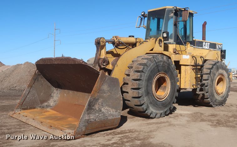 image for item DJ1829 1996 Caterpillar 970F  wheel loader