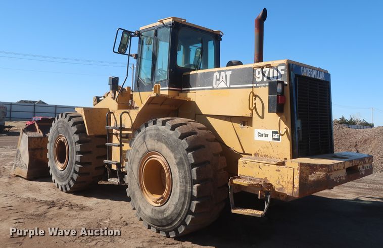 image for item DJ1829 1996 Caterpillar 970F  wheel loader