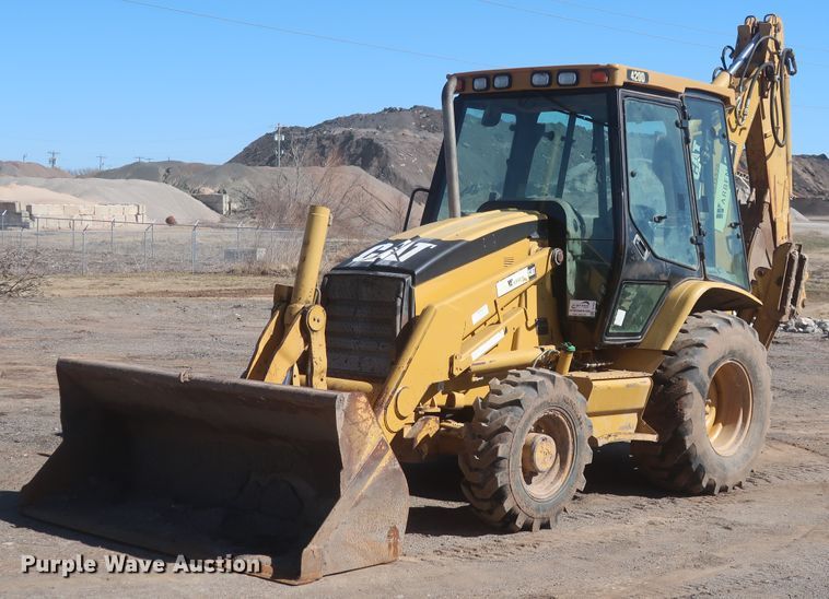 image for item DJ1832 2004 Caterpillar 420D  backhoe