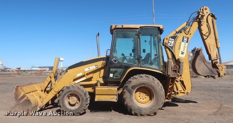 image for item DJ1832 2004 Caterpillar 420D  backhoe