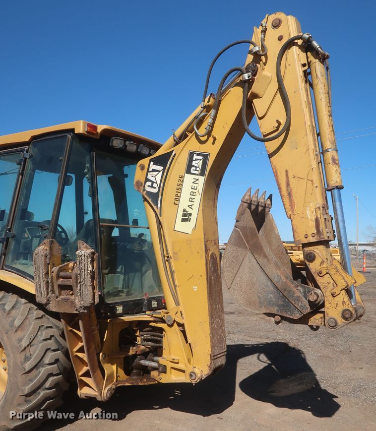 image for item DJ1832 2004 Caterpillar 420D  backhoe