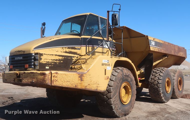 image for item DJ1836 2006 Caterpillar 740  haul truck