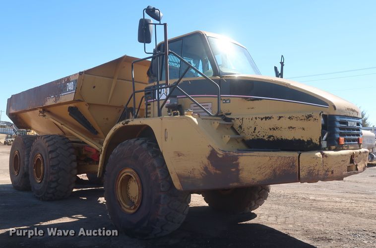 image for item DJ1836 2006 Caterpillar 740  haul truck