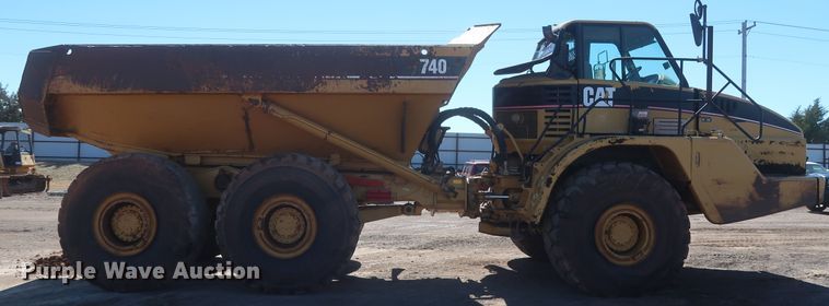 image for item DJ1836 2006 Caterpillar 740  haul truck