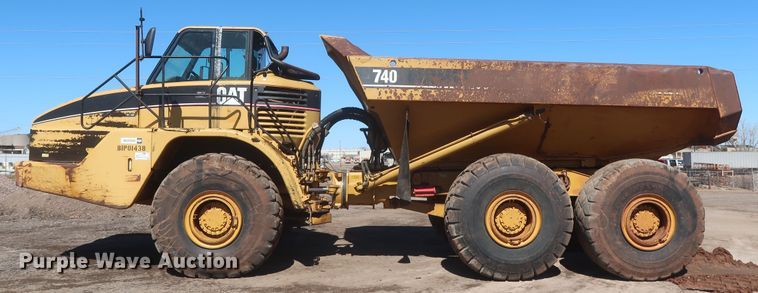 image for item DJ1836 2006 Caterpillar 740  haul truck