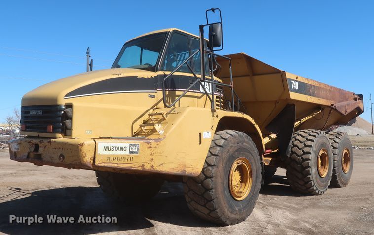image for item DJ1837 2006 Caterpillar 740  haul truck