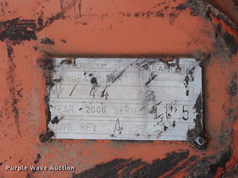 image for item DJ2296 2006 Sandvik Tamrock Ranger 800  rock pilot drill