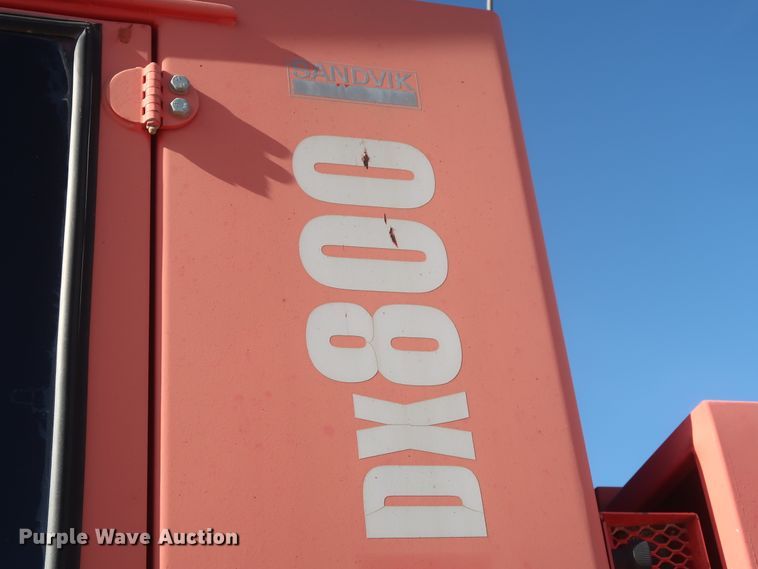 image for item DJ2297 2008 Sandvik Ranger DX800  rock pilot drill