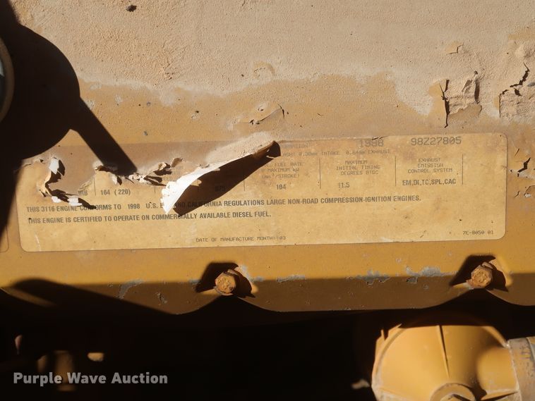 image for item DJ2320 1998 Caterpillar 613C Series II  elevating scraper