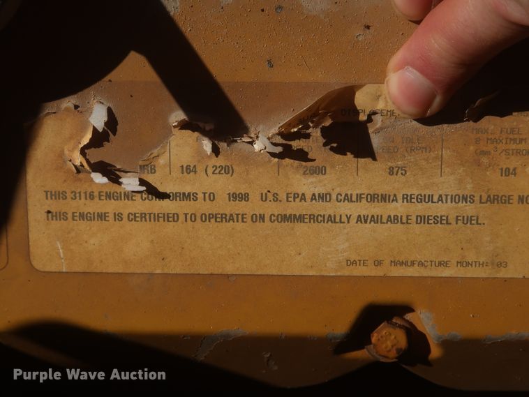 image for item DJ2320 1998 Caterpillar 613C Series II  elevating scraper