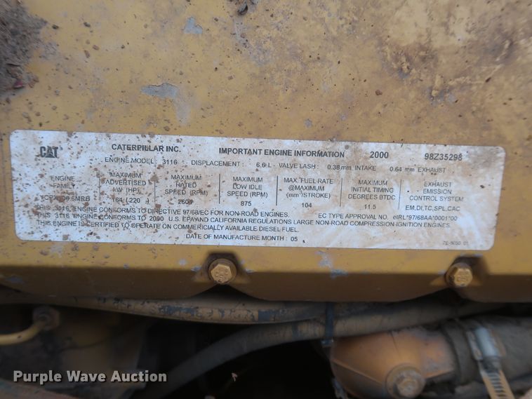 image for item DJ2321 1998 Caterpillar 613C Series II  elevating scraper