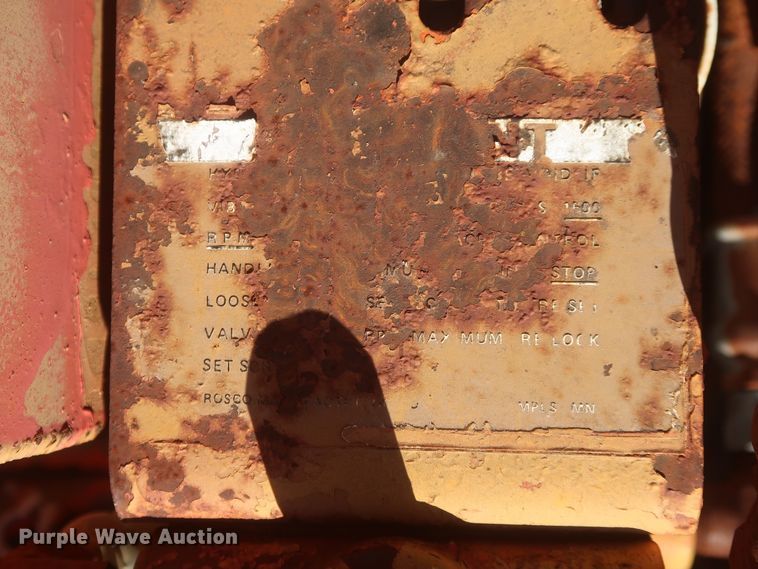 image for item DJ2326 1977 Rosco  double drum roller compactor