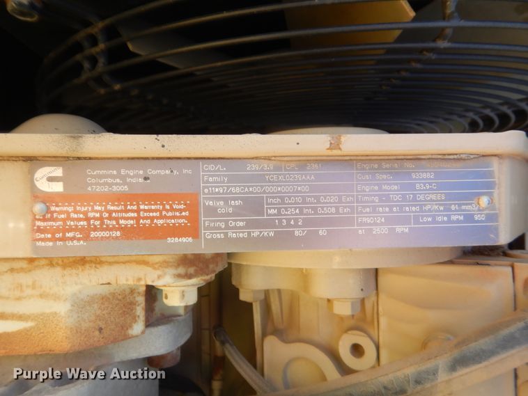 image for item DJ2357 2000 Hypac C530AH  pneumatic roller