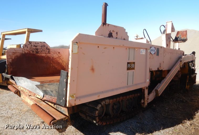 image for item DJ2363 Blaw Knox PF510  paver