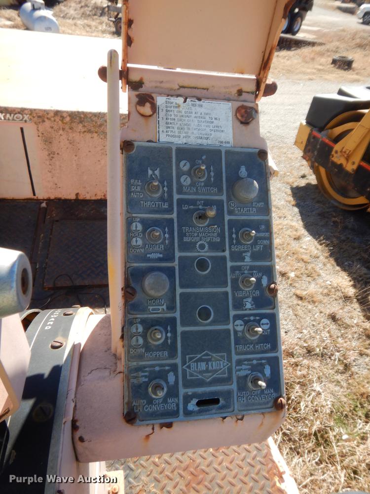 image for item DJ2363 Blaw Knox PF510  paver