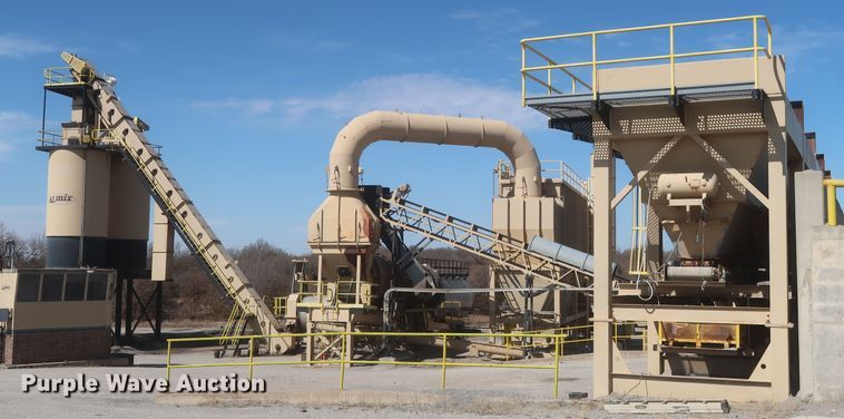 image for item DJ2384 2000 Almix Duo Drum 100CF asphalt plant