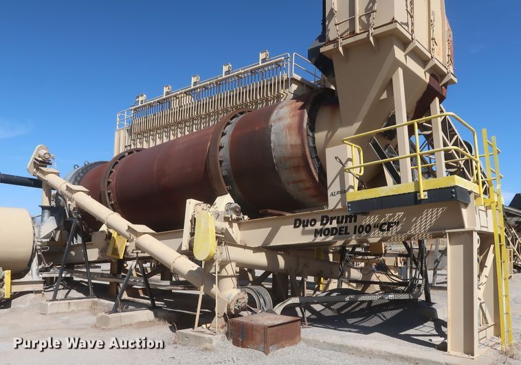 image for item DJ2384 2000 Almix Duo Drum 100CF asphalt plant