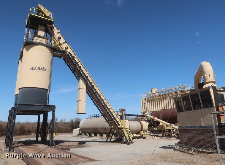 image for item DJ2384 2000 Almix Duo Drum 100CF asphalt plant