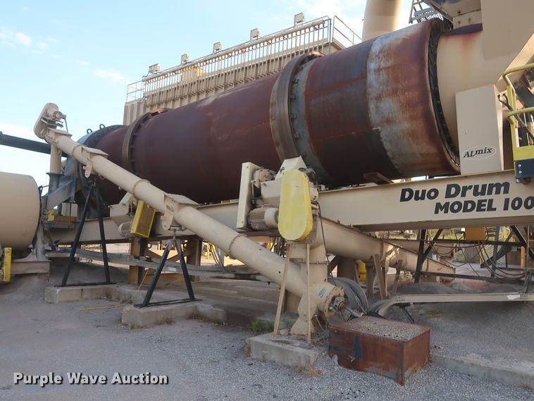 image for item DJ2384 2000 Almix Duo Drum 100CF asphalt plant